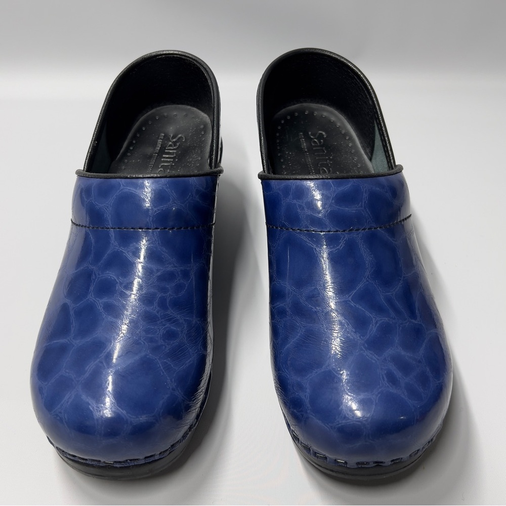 Sanita Ariana Professional Blue stapled Slip-On Work Clog Shoes EU 36 YS 5 - Picture 2 of 8
